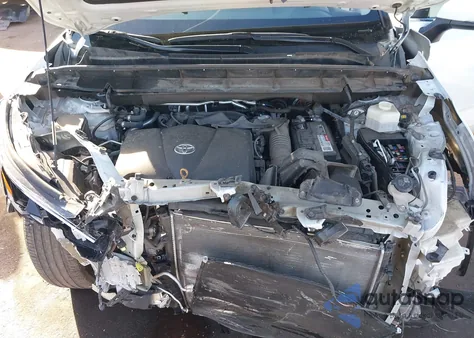 2021 Toyota Highlander L z USA, uszkodzony, nr VIN 5TDCZRAH0MS522593